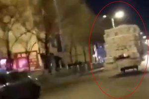 Kamyon değil motosiklet!