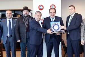 2. ve 3. Lig Kul&uuml;pler Birliğinden Demir&ouml;ren'e ziyaret