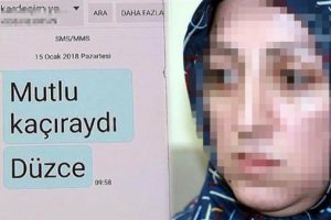 Ka&ccedil;ırılan kadın son anda attığı mesajla kurtuldu