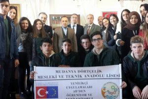 Bursa Mudanya D&ouml;rt&ccedil;elik Avrupa'da staj yapacak