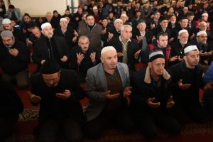 Bursa'da dualar T&uuml;rk askeri i&ccedil;in edildi
