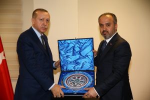 Bursa'da Başkan Aktaş'tan Erdoğan'a teşekk&uuml;r