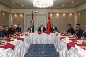 &Ccedil;avuşoğlu, T&uuml;rkmen Eşg&uuml;d&uuml;m Kurulu'nu kabul etti
