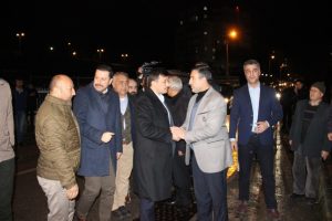 Şehidin baba ocağına ziyaret&ccedil;i akını