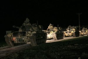 Afrin'de gece yarısı &ccedil;atışma!