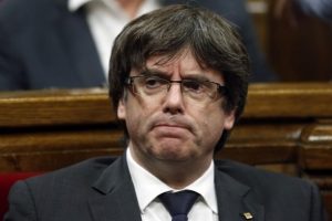 Katalan lider Puigdemont, Danimarka'ya gitti