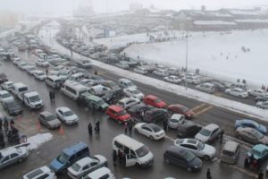 Erciyes hafta sonu 100 bin kişiyi ağırladı