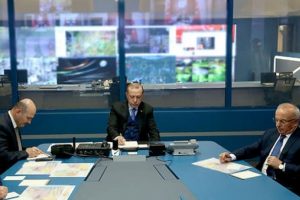 Cumhurbaşkanı Erdoğan operasyonu b&ouml;yle takip etti
