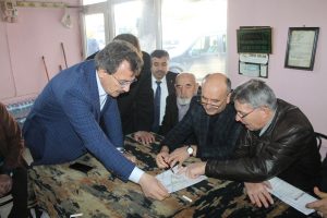 AK Parti milletvekillerinden Bursa Yenişehir &ccedil;ıkarması