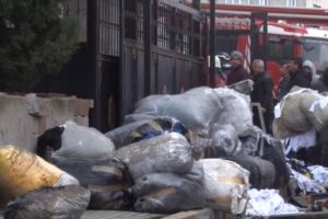 Kumaş dolu tekstil at&ouml;lyesinde yangın