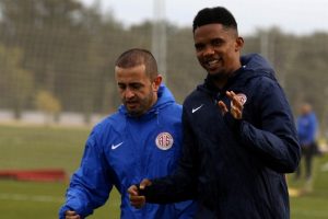 Eto'o nihayet sahada