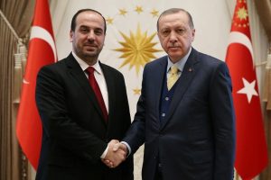 Cumhurbaşkanı Erdoğan, Nasr Hariri'yi kabul etti
