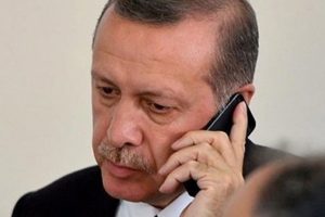 Erdoğan, Katar Emiri'yle g&ouml;r&uuml;şt&uuml;