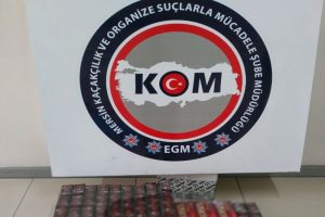 Mersin'de bin 770 paket ka&ccedil;ak sigara ele ge&ccedil;irildi