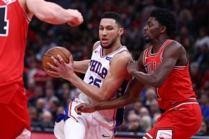 &Ccedil;aylak Simmons'tan 5'inci 'triple double'
