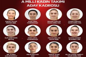 A Milli Kadın Basketbol Takımı'nın kadrosu a&ccedil;ıklandı