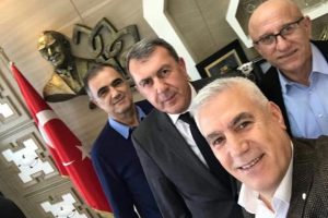 İMO Bursa Başkan Adayı Erdem'den Bozbey'e ziyaret