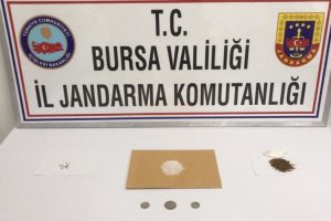 Bursa'da jandarma ekiplerinden uyuşturucu operasyonu