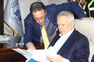 Aziz Yıldırım Kazdağlarında tesis yeri baktı