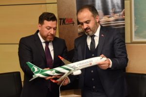 Bursa B&uuml;y&uuml;kşehir ile THY arasında anlamlı imza