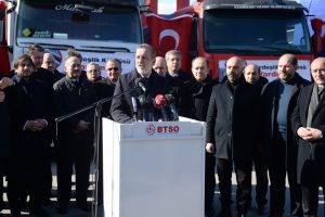 Bursa iş d&uuml;nyasından Suriyeli m&uuml;ltecilere yardım eli