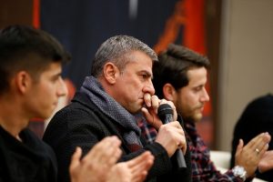 Hamzaoğlu, hayatını anlatırken duygulandı