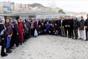 M&uuml;ezzinoğlu Bursa Mudanya'da ziyaretlerde bulundu