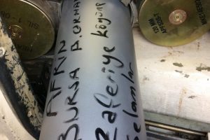 Bursalı asker memleketine selam g&ouml;nderdi