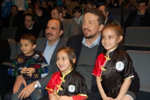 Hidayet T&uuml;rkoğlu Konyalı spor sevenlerle bir araya geldi
