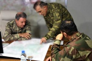 Orgeneral Akar, birlikleri denetledi