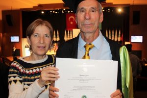 Bursa'da 75 yaşında ikinci defa m&uuml;hendis oldu