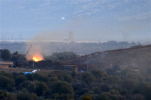 Batıdaki cephede bombardıman!