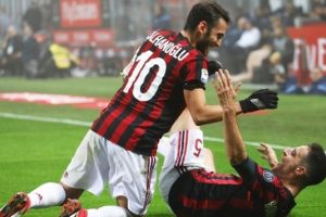 Hakanlı Milan sahasında galip