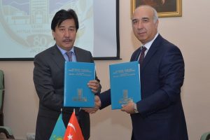 Niğde &Ouml;mer Halisdemir &Uuml;niversitesi Kazakistan'la iş birliği yaptı