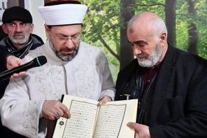 Erbaş'tan, Afrin şehidi Mehmethan'ın ailesine taziye ziyareti