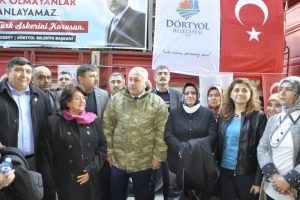 Mehmet&ccedil;iğe 20 ton narenciye g&ouml;nderildi