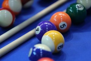 Bilardo ders oldu
