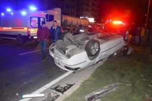 Bursa'da tankere &ccedil;arpan otomobilin s&uuml;r&uuml;c&uuml;s&uuml; ağır yaralandı