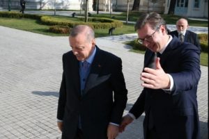 Erdoğan Sırp mevkidaşıyla g&ouml;r&uuml;ş&uuml;yor