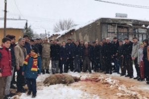 Vatandaşlar Mehmet&ccedil;ik i&ccedil;in kurban kesti