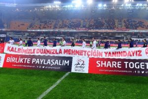 Başakşehir'de Mehmet&ccedil;iğe destek