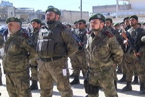 Azez'in g&uuml;venliği T&uuml;rk polisinin eğittiği Komandos'ta