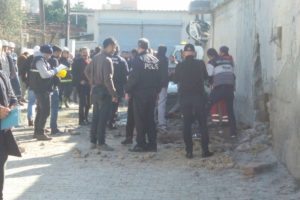 Roketli saldırıda 1 kişi yaralandı