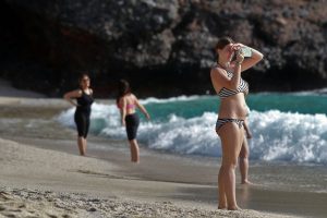 Alanya'ya yaz erken geldi