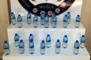 Muğla'da ka&ccedil;ak i&ccedil;ki operasyonu