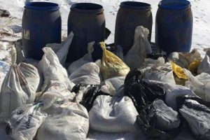 Tam 600 kilo ele ge&ccedil;irildi