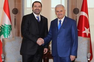 Başbakan Yıldırım, L&uuml;bnan Başbakanı Hariri ile g&ouml;r&uuml;şt&uuml;