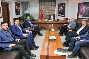 İMSİAD'dan Ak Parti Bursa İl Başkanı Salman'a ziyaret
