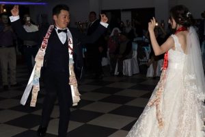 Japon damat 'Mustafa' T&uuml;rk d&uuml;ğ&uuml;n&uuml; ile evlendi