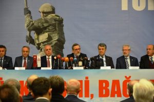 Bursa&nbsp;sivil toplum &ouml;rg&uuml;tlerinden Zeytin Dalı Harekatı'na destek